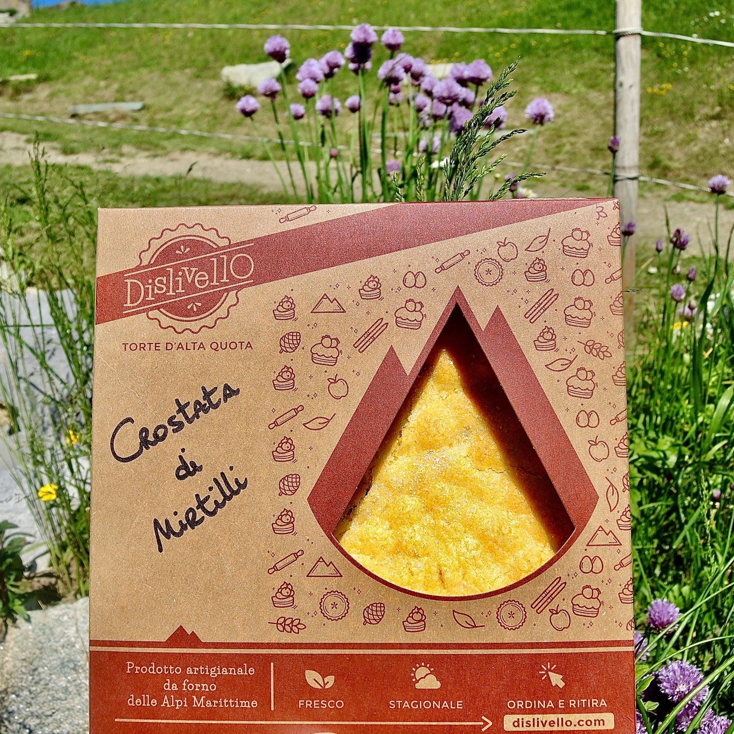 Crostata di Mirtilli