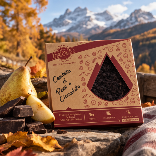Crostata pere e cioccolato