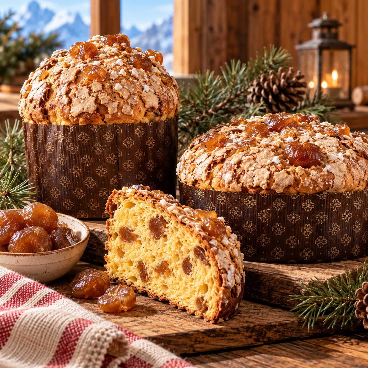 Panettone Marron Glacé lievito madre