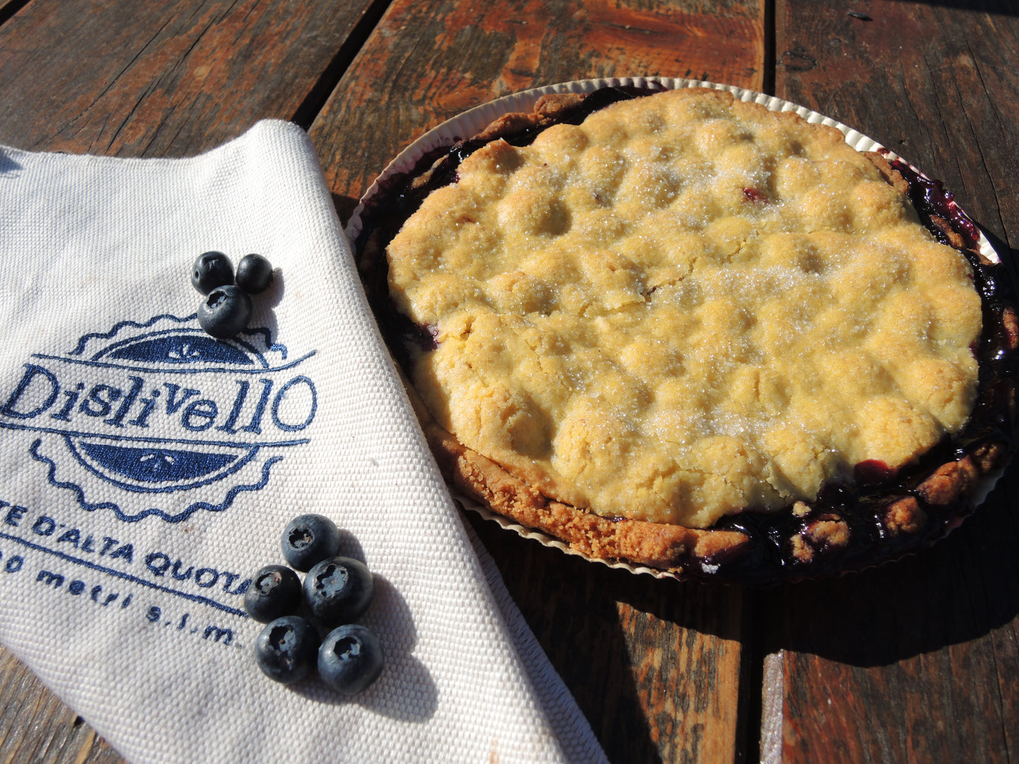 Crostata di Mirtilli