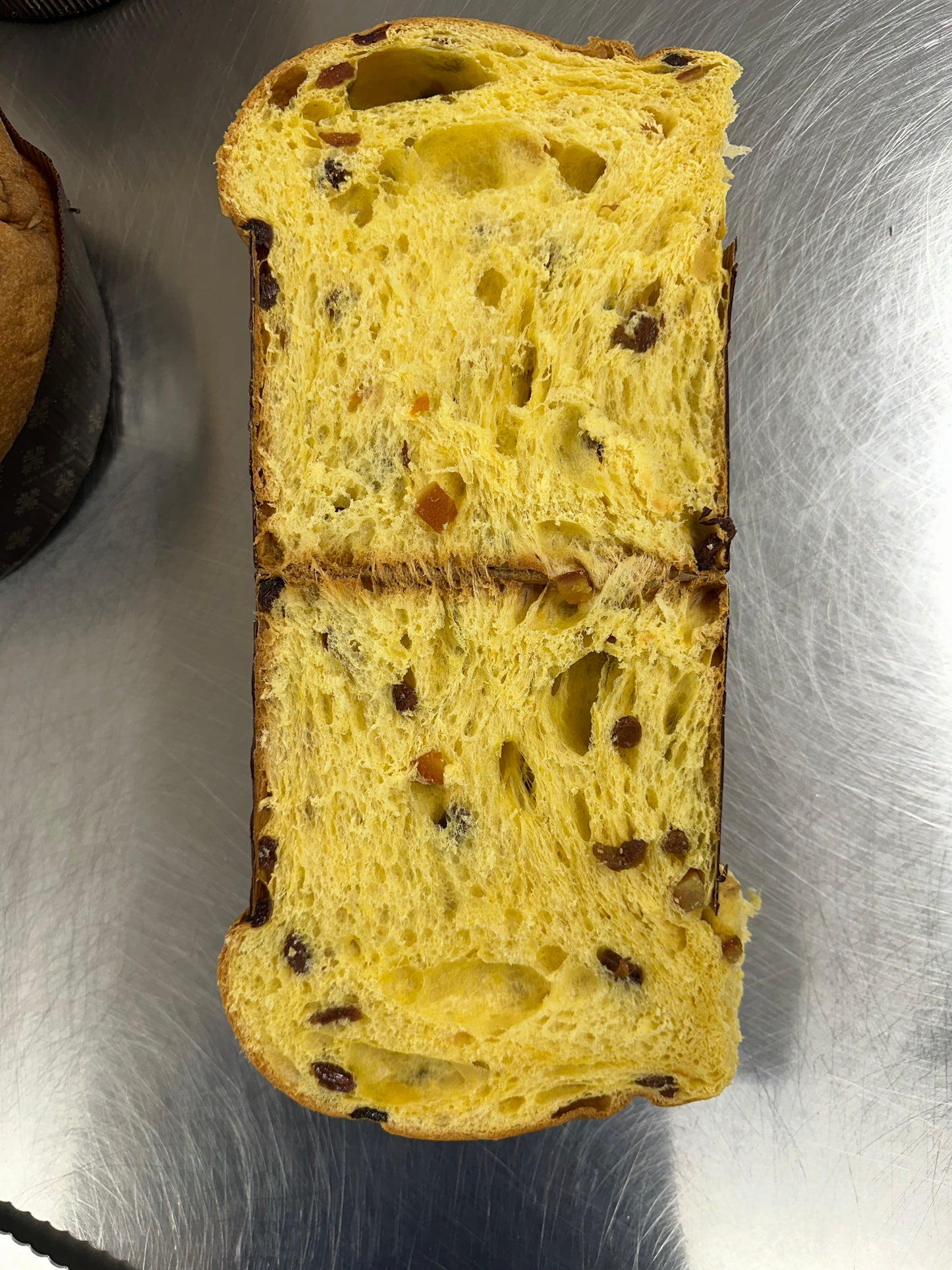 PROMO Panettone classico arancia e uvetta con lievito madre