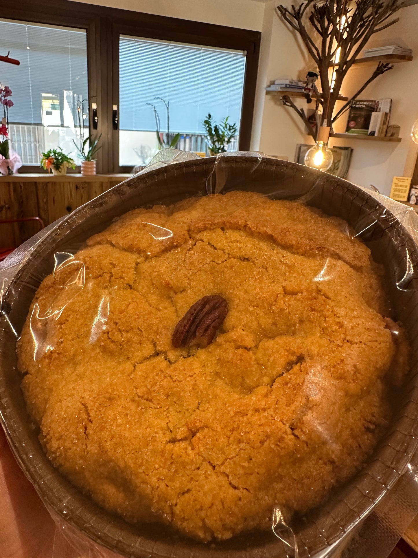 Crostata di mele e noci pecan